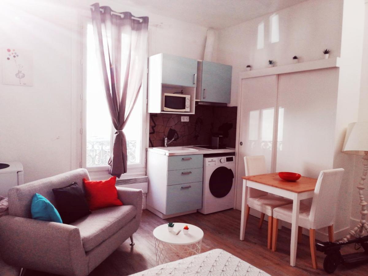 Studio Situe Dans Un Quartier Calme Et Residentiel A Montrouge A Seulement 2 Minutes Du Metro 외부 사진